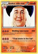 Quaker oats man