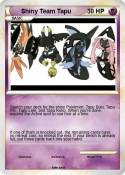 Shiny Team Tapu