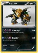 Rip claw