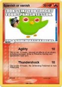 Spanish or vani