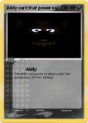 Abily card:fnaf