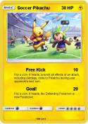 Soccer Pikachu