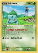 Ash y Bulbusaur