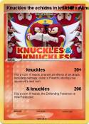 Knuckles the