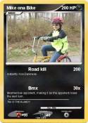 Mike ona Bike