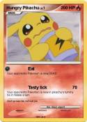 Hungry Pikachu