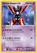 Deoxys attaque