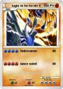 lugia vs ho ho