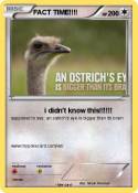 FACT TIME!!!!