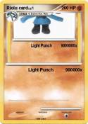 Riolu card