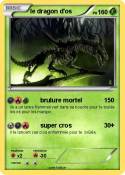 le dragon d'os