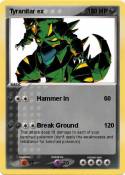 Tyranitar ex
