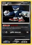sonic garou