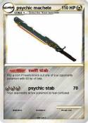 psychic machete
