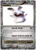 lapin metalique