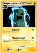Charged creeper