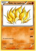 Goku ssj tranfo