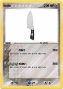 knife