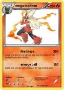 mega blaziken
