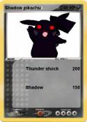 Shadow pikachu