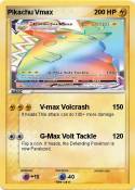 Pikachu Vmax