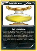 Potion Etrange