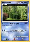 Mois d'Août