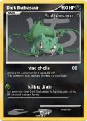 Dark Bulbasaur