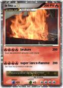 le feu