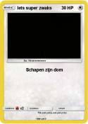 Iets super zwak