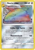 Pikachu VMax