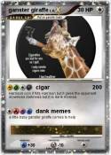 ganster giraffe