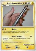 Sonic Screwdriv