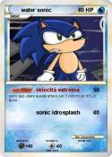 water sonic