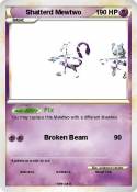 Shatterd Mewtwo