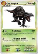 Fayot raptor
