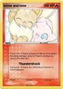 eevee and mew