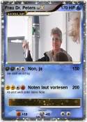 Frau Dr. Peters