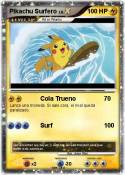 Pikachu Surfero