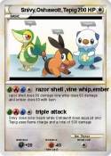Snivy,Oshawott,Tepig