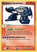 Decepticon flam