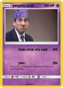 gangster scott