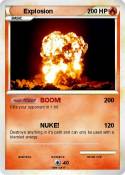 Explosion