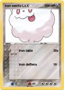 Iron swirlix