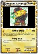 Gangster sponge