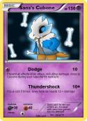 Sans's Cubone
