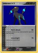 umbreon lv X