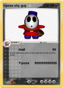 t-pose shy guy