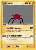 creture ruler