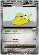 Fat pikachu
